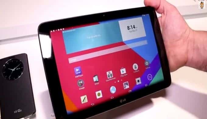 Spesifikasi dan Harga LG G Pad 10.1