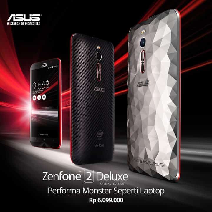 Harga Asus Zenfone 2 Deluxe Indonesia