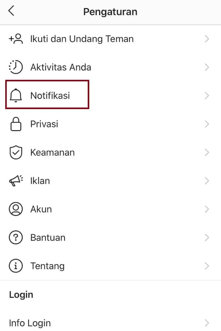 Notifikasi menghapus pemberitahuan
