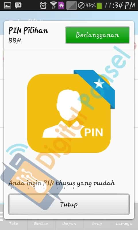 Cara Buat Custom PIN BBM Sendiri Smartphone Android 2015