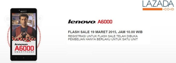 harga HP Lenovo A6000 Lazada Indonesia