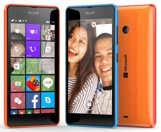 Spesifikasi dan Harga Microsoft Lumia 540 Dual SIM