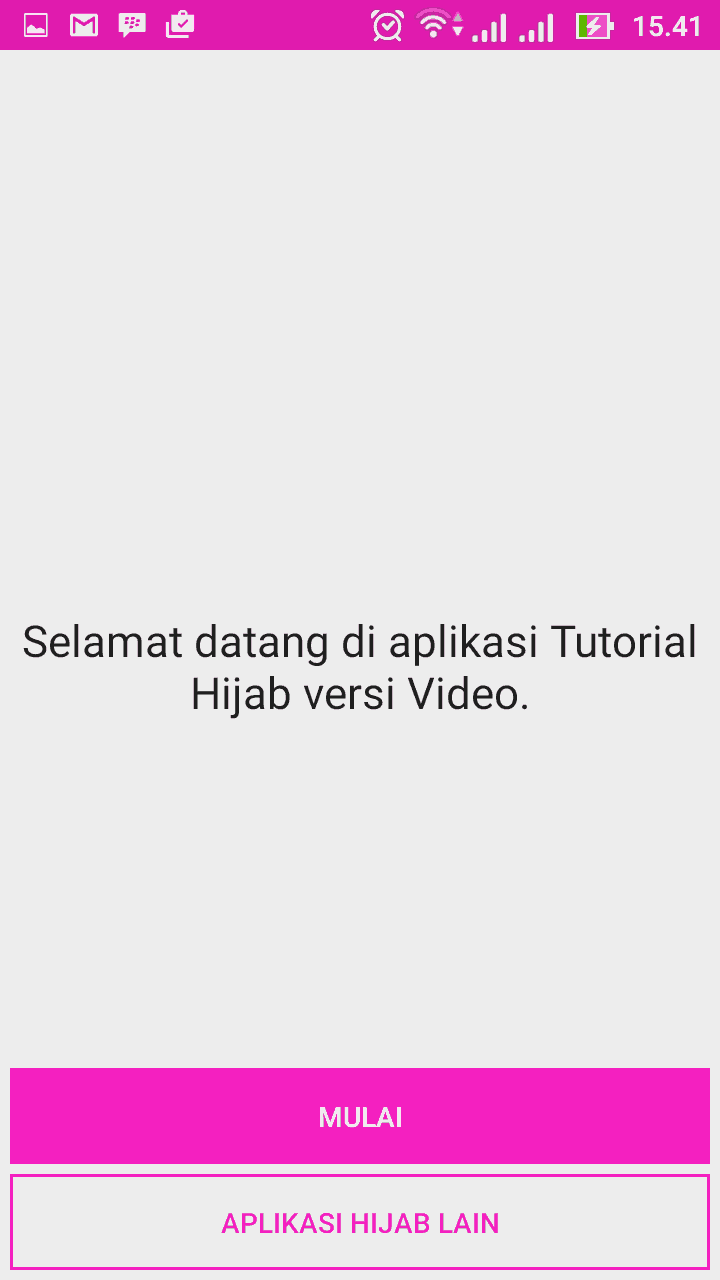 Aplikasi Tutorial Hijab Segi Empat untuk Android