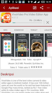 downgrade aplikasi
