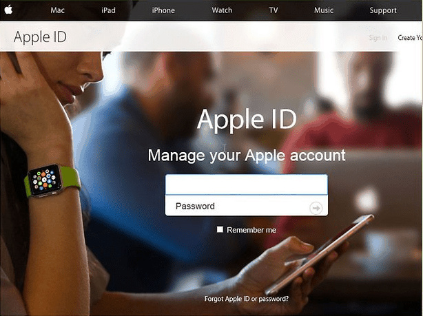 Menghapus Apple ID
