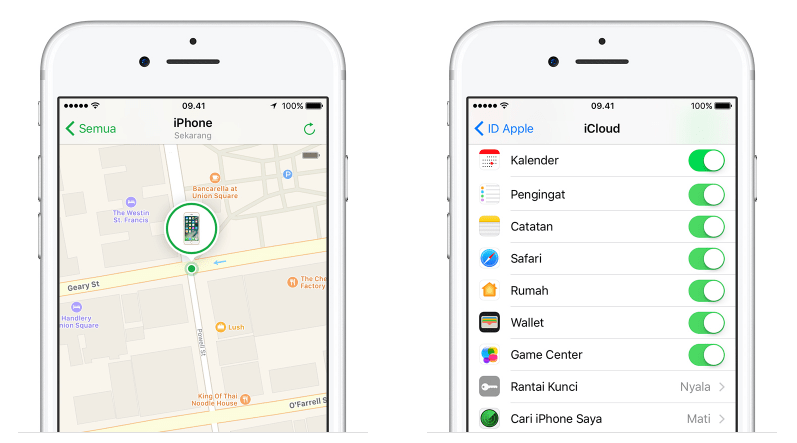 find my iPhone - cara menemukan iphone yang hilang