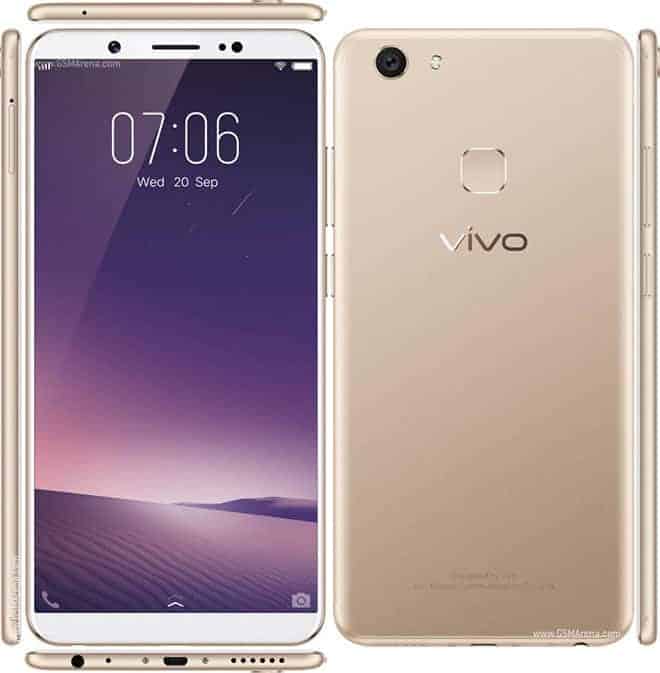 Harga Vivo V7+ (Plus) dan Spesifikasi gold