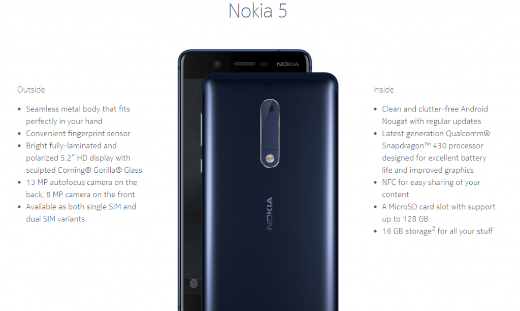 harga nokia 5 android terbaru