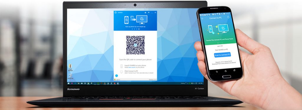 Cara Koneksi SHAREit PC ke HP Android dengan 2 metode Verifikasi