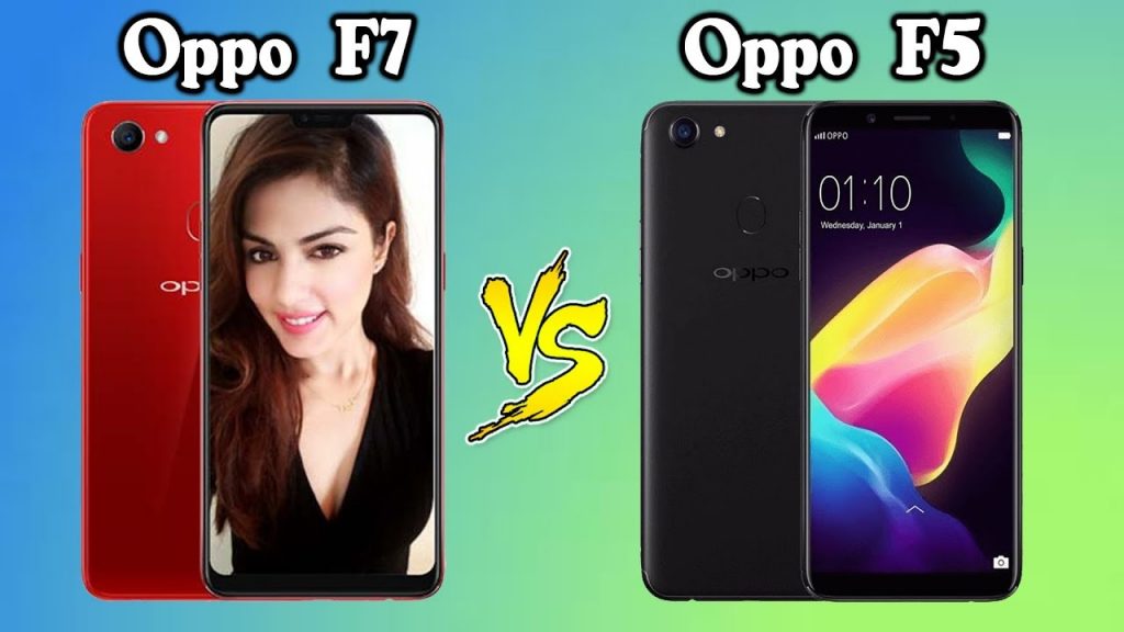 oppo f5 vs oppo f7