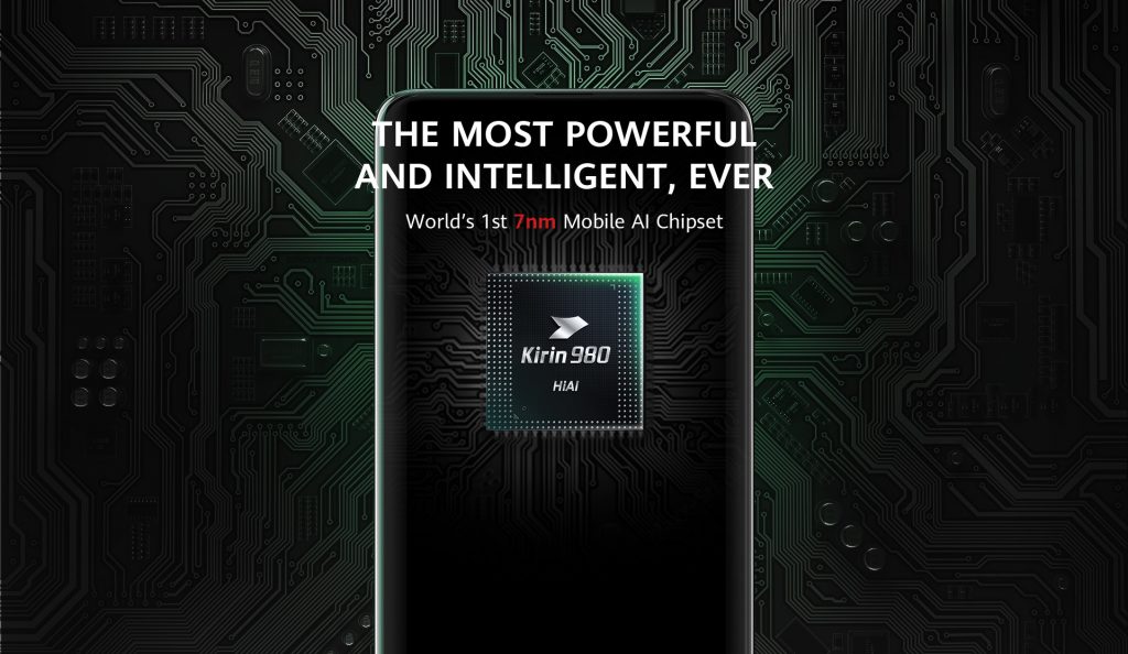 Kirin 980, the World's First 7nm Process Mobile AI Chipset
