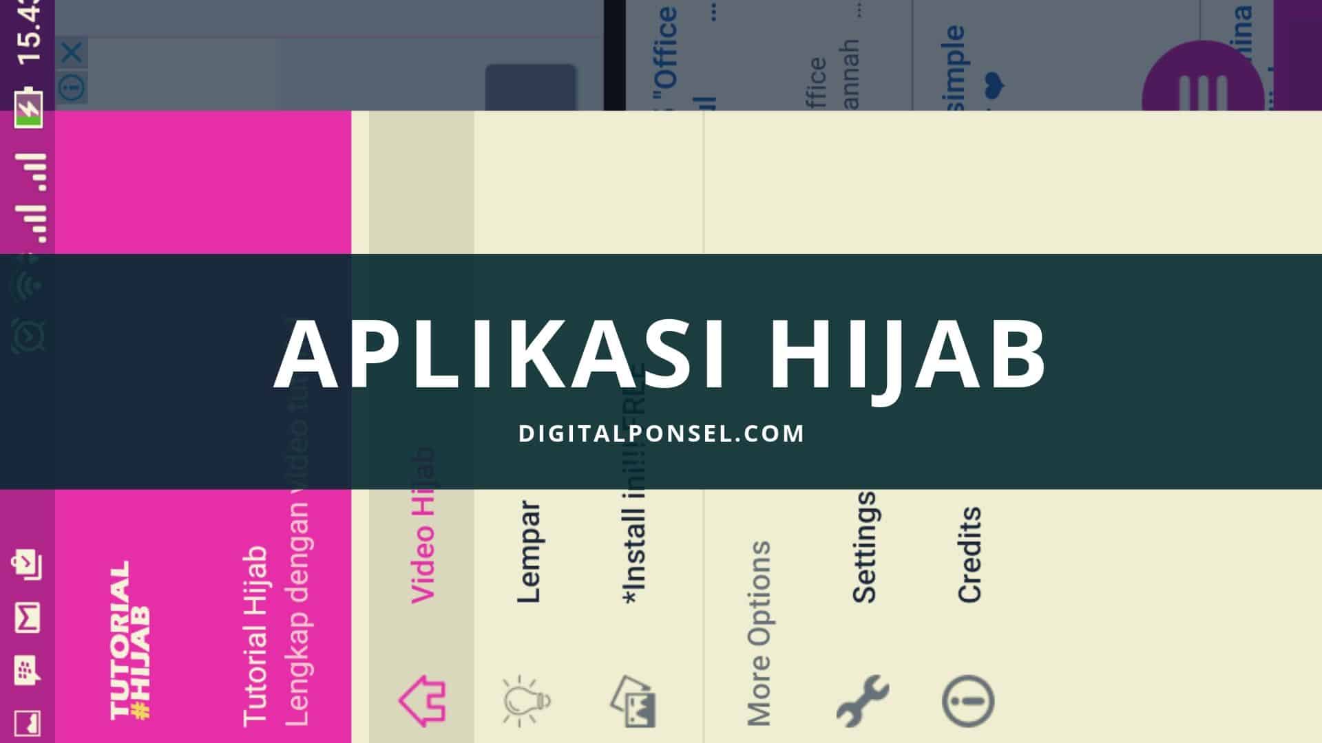 Aplikasi Tutorial Hijab Segi Empat untuk Android
