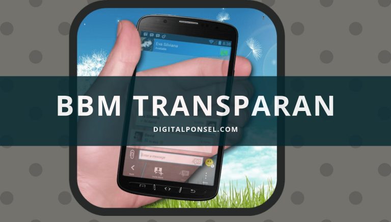 Download BBM Transparan untuk Android