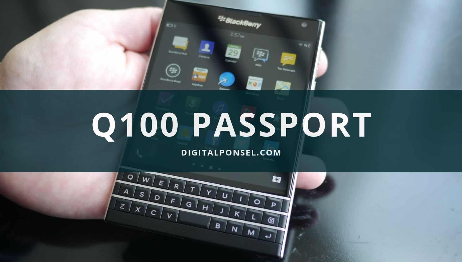 Harga Blackberry Q100 Passport Terbaru dan Spesifikasi