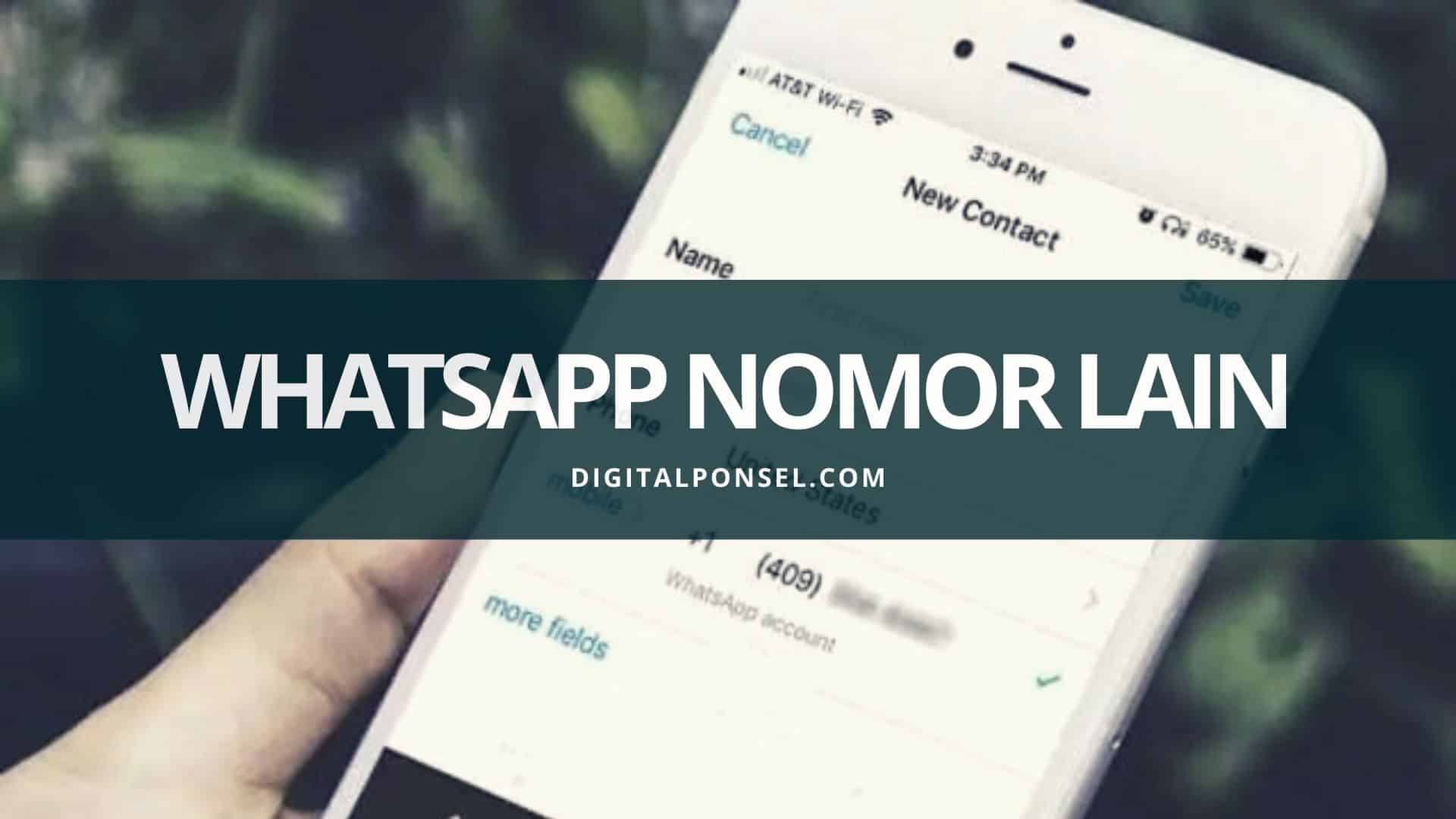 Cara Login WhatsApp Nomor Sudah Tidak Aktif atau Hilang