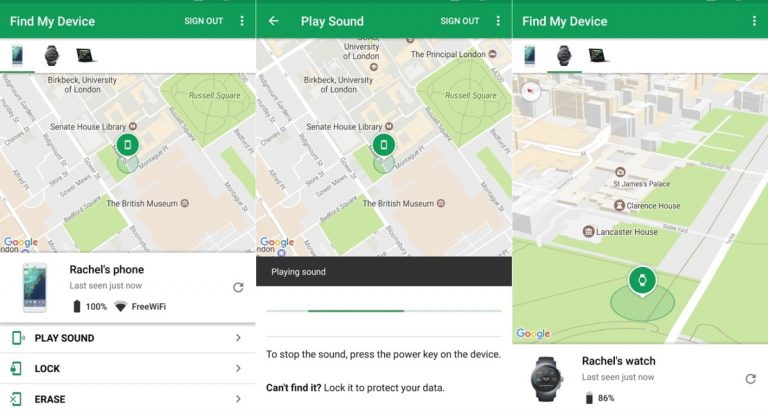 Cara mengetahui lokasi lewat whatsapp Google find my device
