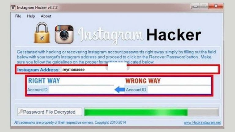 Cara mengetahui password Instagram oranglain