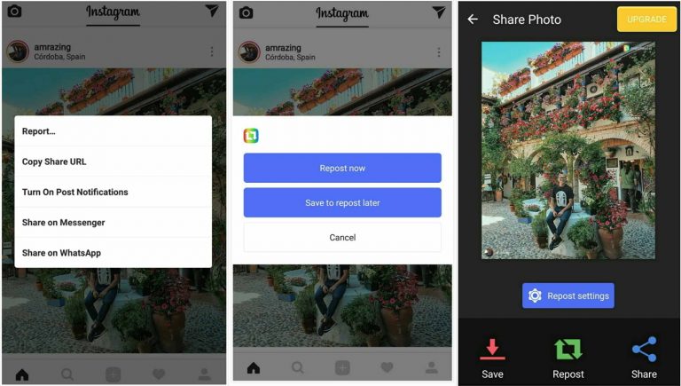 Cara untuk repost video dan foto pada Instagram