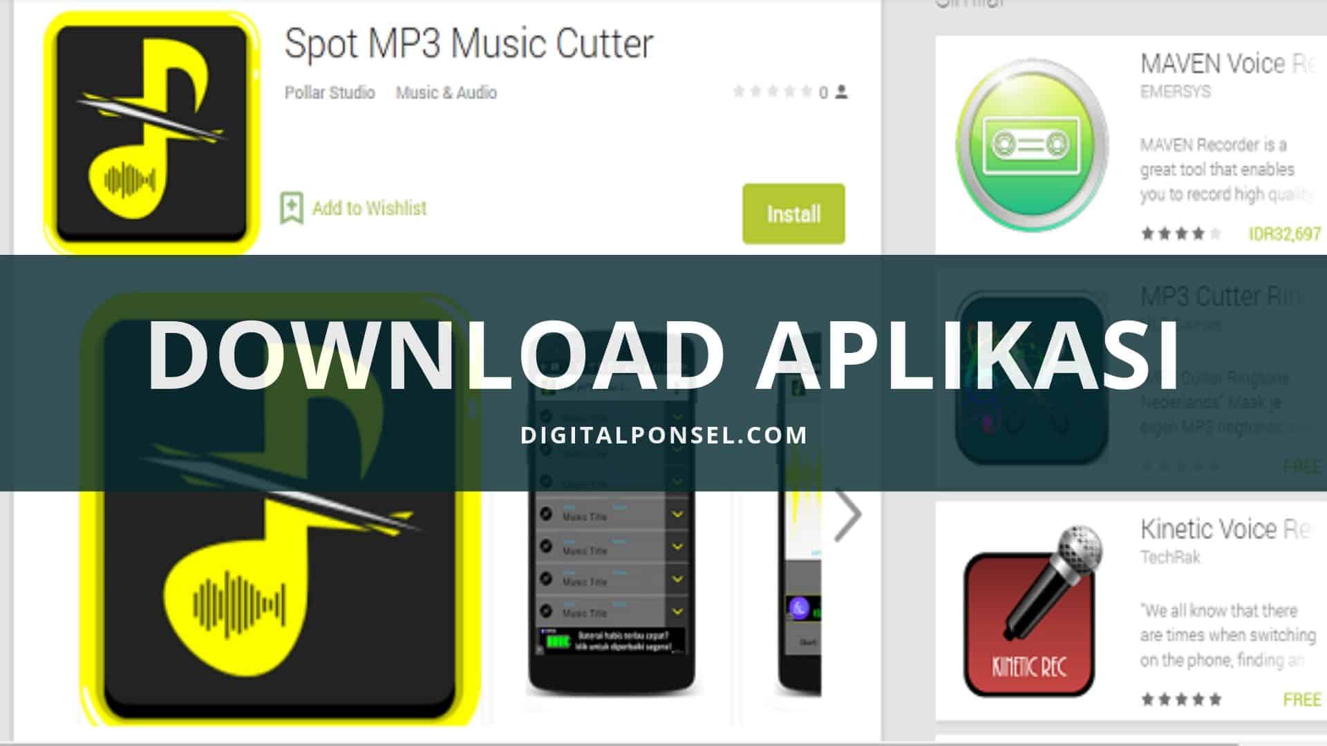 Download Aplikasi Android Edit dan Potong Lagu