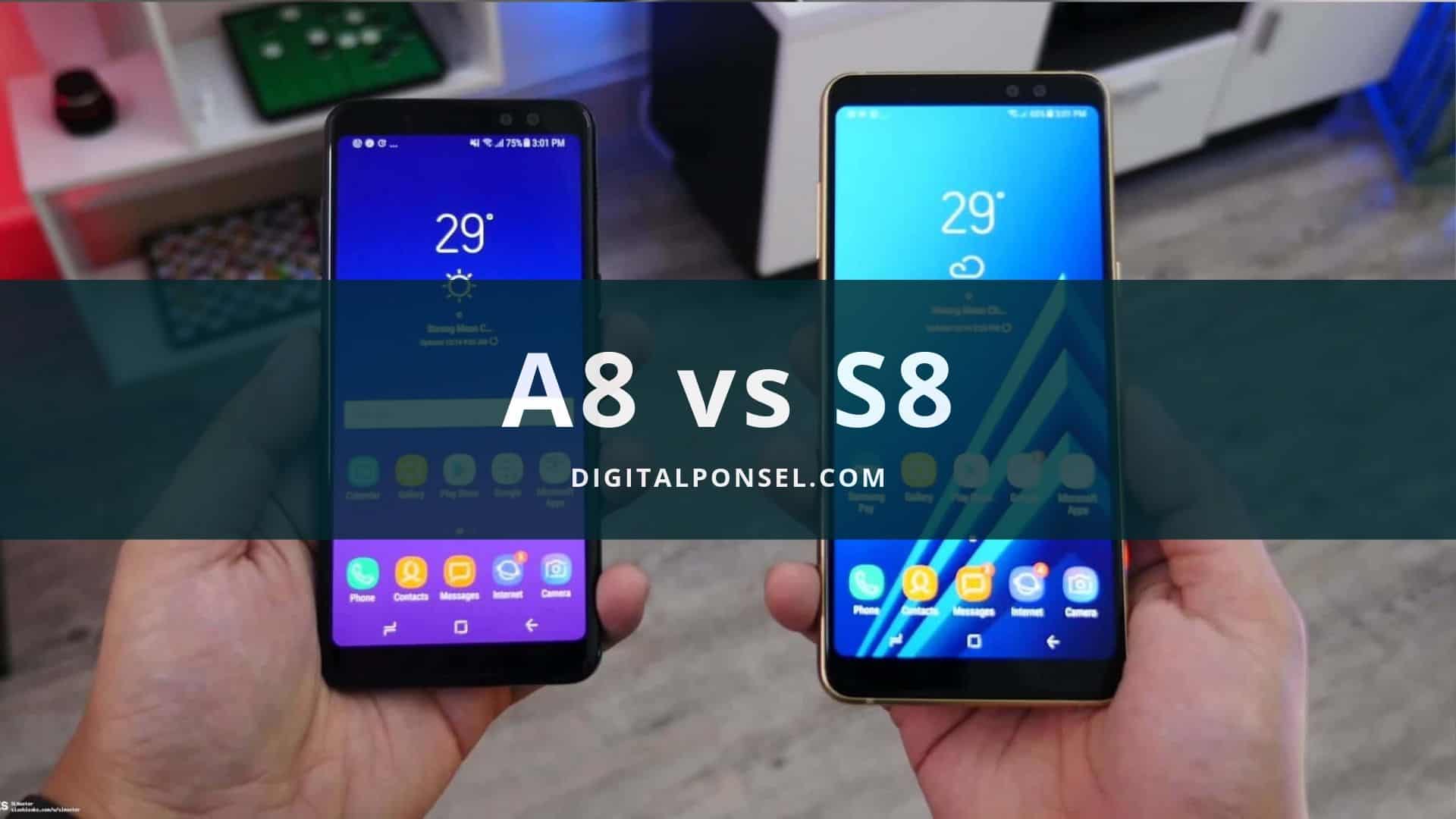 Samsung Galaxy A8 vs Samsung Galaxy S8