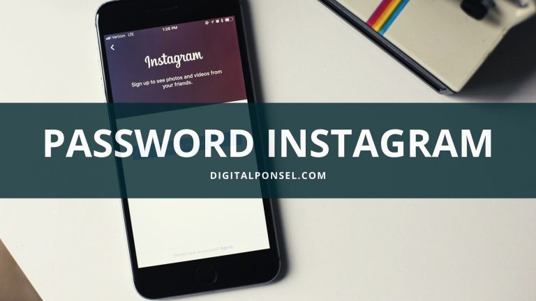 Ganti Password Instagram