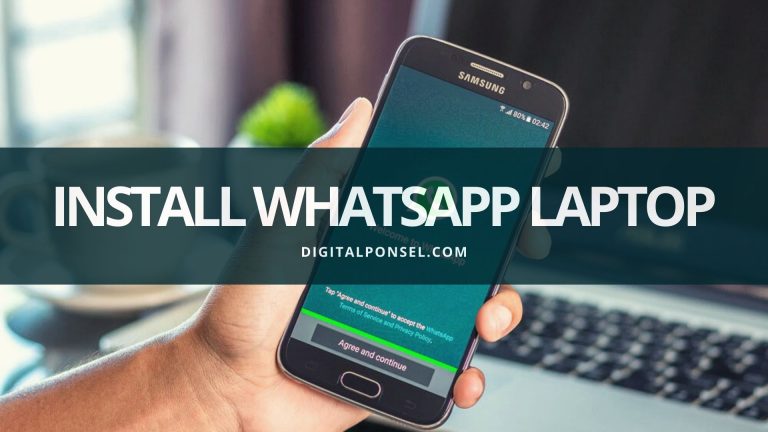 Install Whatsapp di Laptop