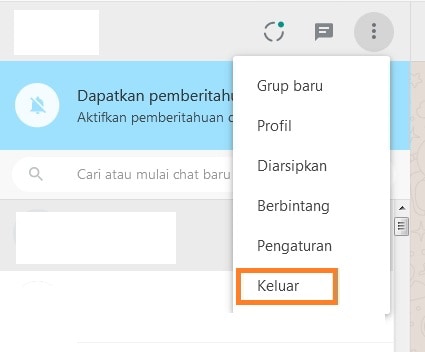 3 Cara Log Out Whatsapp Sangat Mudah Dan Aman
