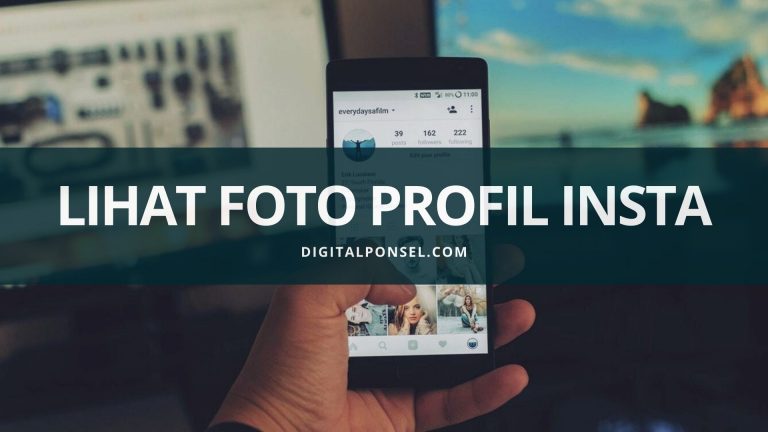 Melihat Foto Profil Instagram