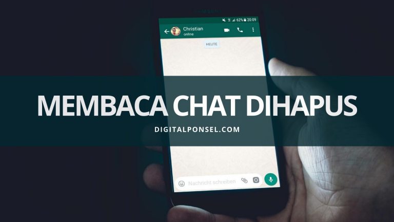 Membaca Kembali Pesan yang Dihapus di WhatsApp