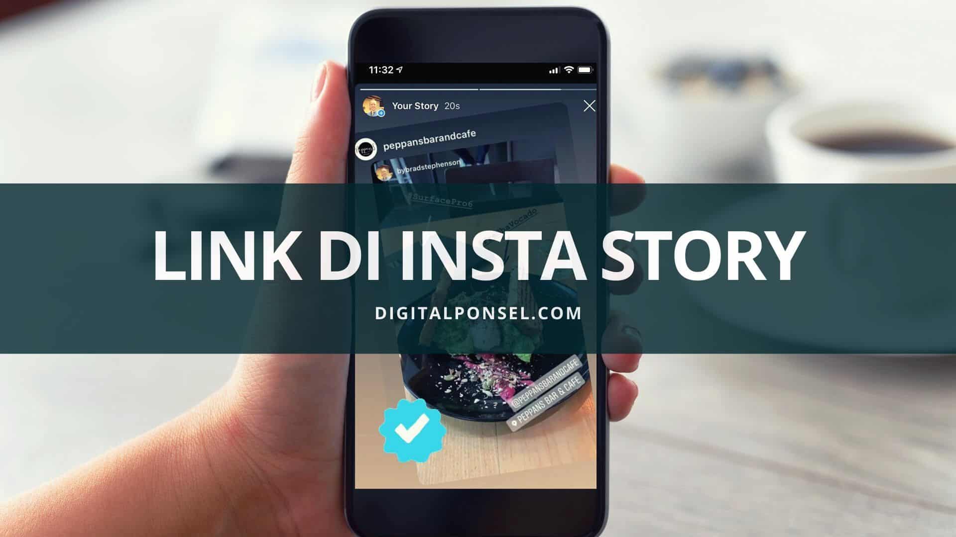 Menambahkan Link di Instagram Story