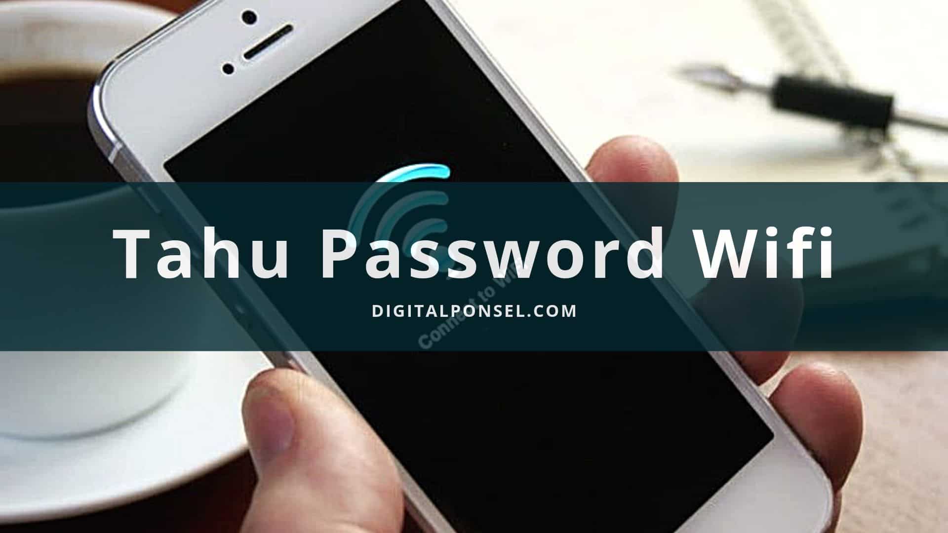 Cara Cek/Mengetahui Password Wifi Di HP Android