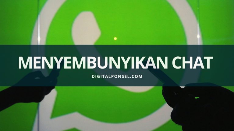 Menyembunyikan Pesan Chat WhatsApp