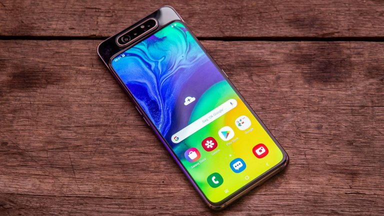 layar samsung galaxy a80