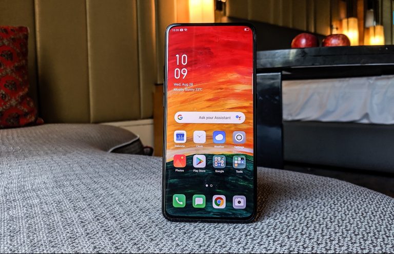 OPPO Reno2 layar
