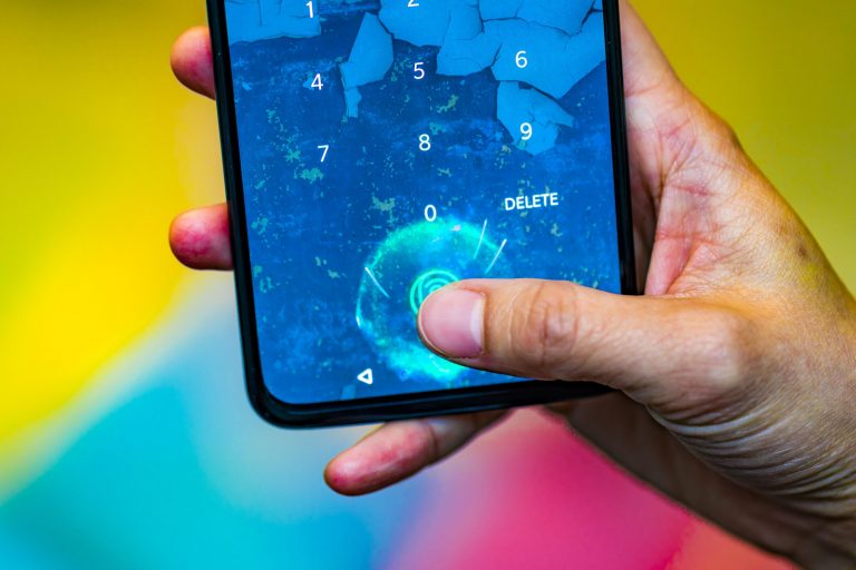 Samsung Galaxy A50 On-screen Fingerprint Scanner