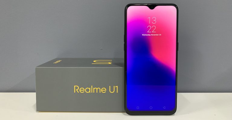 Realme U1 Layar