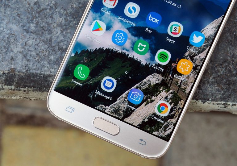 Samsung Galaxy J7 Pro Desain