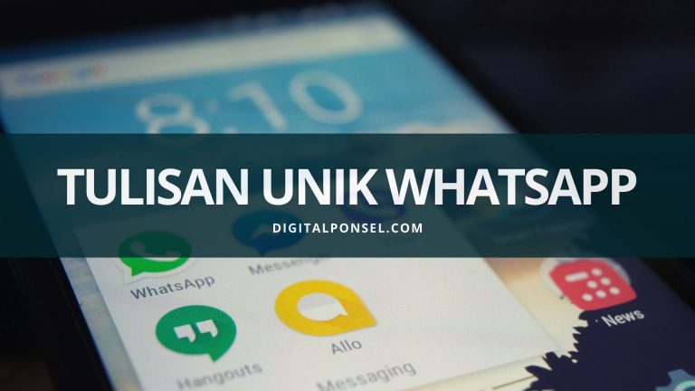 Tulisan Unik di Whatsapp