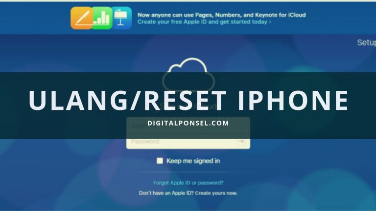 Cara Mengatur Ulang / Reset iPhone yang Terkunci