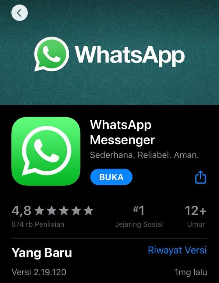 WhatsApp terbaru