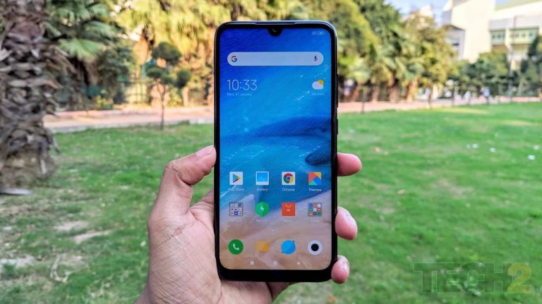 Xiaomi Redmi Note 7 di genggaman tangan