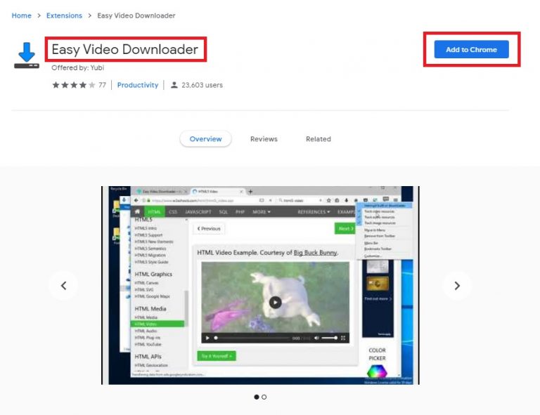 download video youtube dengan extention