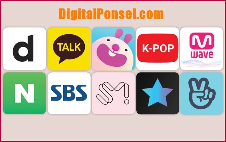 aplikasi yang sering digunakan orang korea