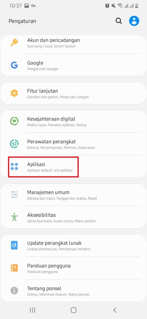 pilih aplikasi menonaktifkan whatsapp sementara