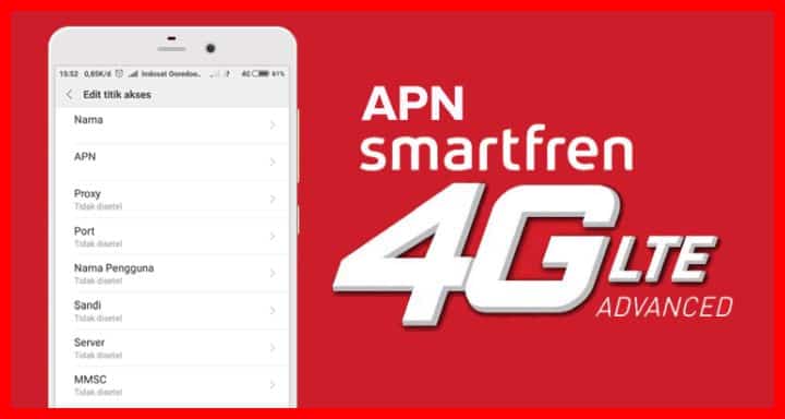 APN Smartfren 4G Tercepat Stabil