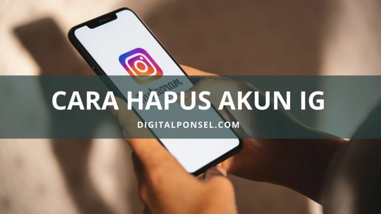 cara hapus akun ig