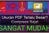 cara kompres file pdf