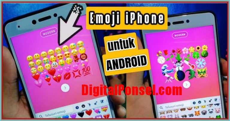cara membuat emoji iphone di android