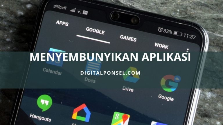 cara sembunyikan aplikasi di android iphone