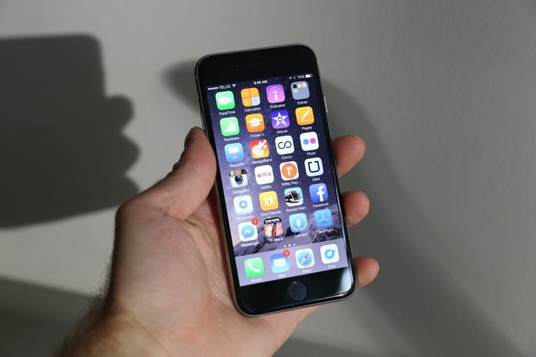 iPhone 6 Layar